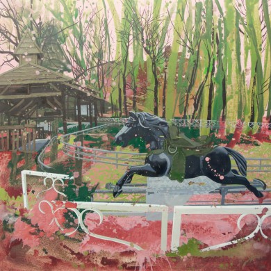 Black Horse, 120x120, 2014