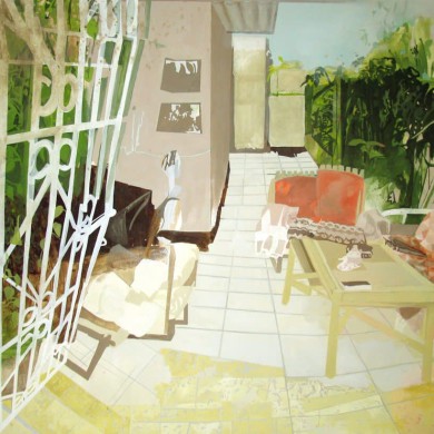 Ilse Marthas Wohnzimmer, 160x200, 2005