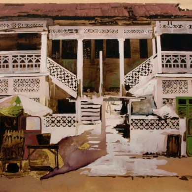 Benin Blanche, 60x80, 2009