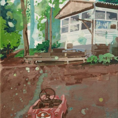 Red Car, 30x45, 2012