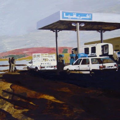 Tankstelle Marok, 30x50, 2007