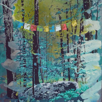 the Place, 30x40, 2020