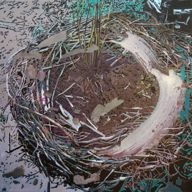 Nest, 60x60, 2021