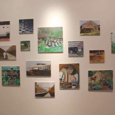 "Fliegende Bauten", Richard-Haitzmann Museum, Niebüll, 2014