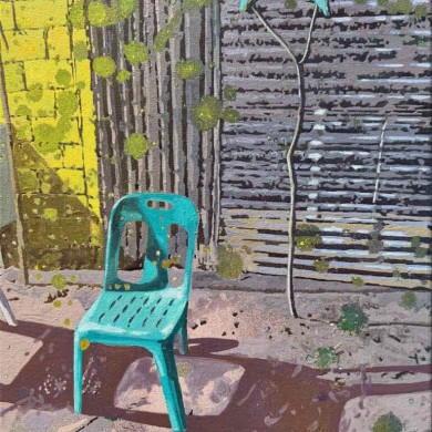 Summer Night, 40x30, 2024