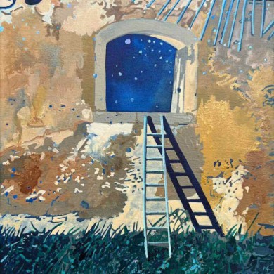 look at the stars, 40x30, 2024