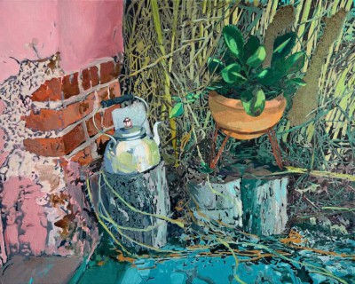 Flora, 2025, oil on canvas, 40 x 50 cm