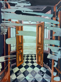 Valparaiso, 2025, oil on canvas, 40 x 30 cm