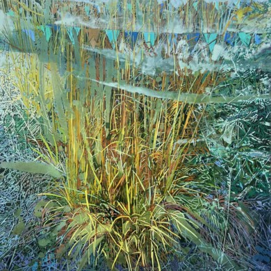 Harvest the Wind, 2025, oil on canvas, 120 x 100 cm
