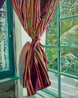 la Ventana, 2025, oil on canvas, 50 x 40 cm